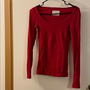 Bright Red Long Sleeve